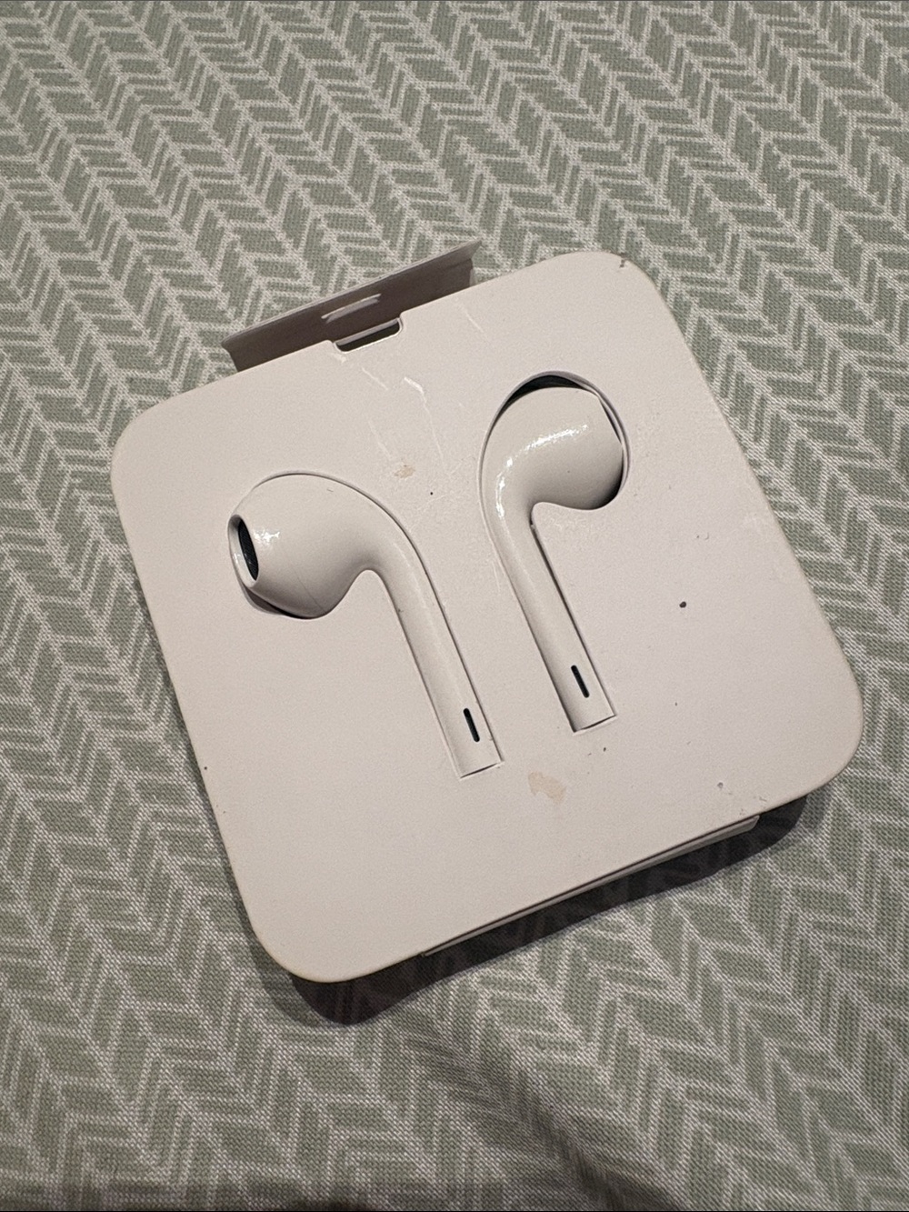 Apple White Wired Earbuds with Molded Case